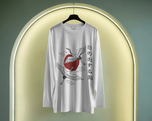 Land of Rising Sun- Men Full Sleeve T-shirt