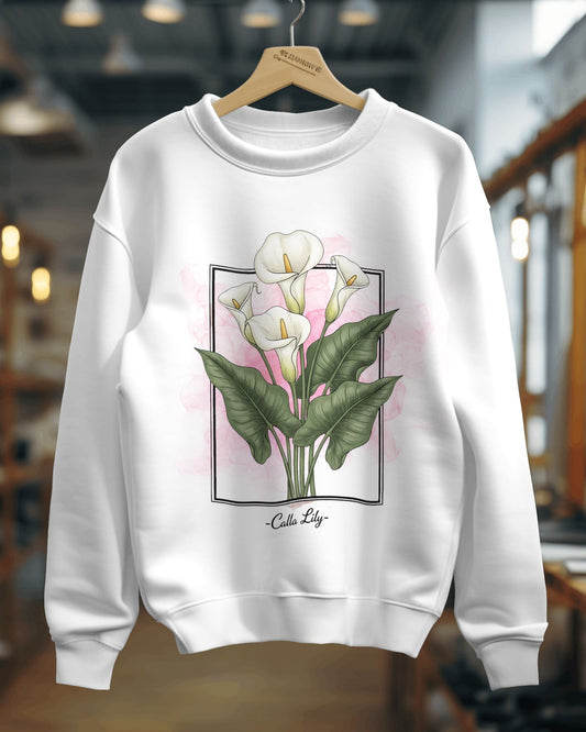 Lily Flower- Men Sweatshirt