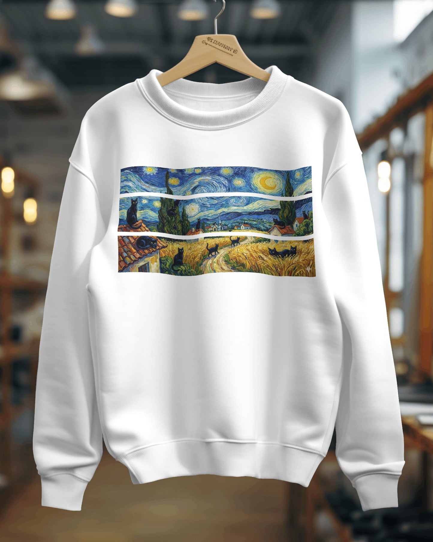 Van Gogh-Women Sweatshirt