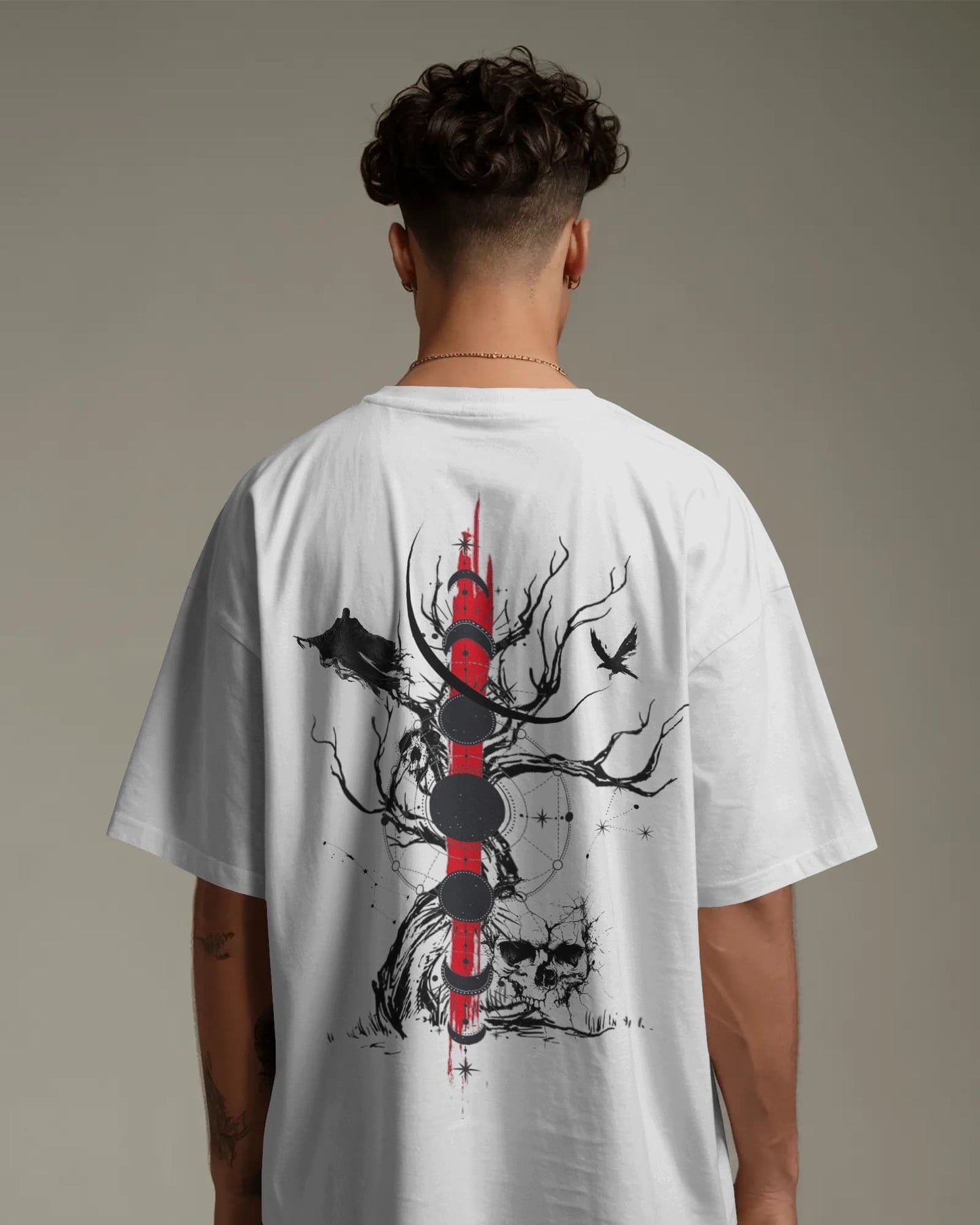Where Time Stops- Men Oversize T-Shirt