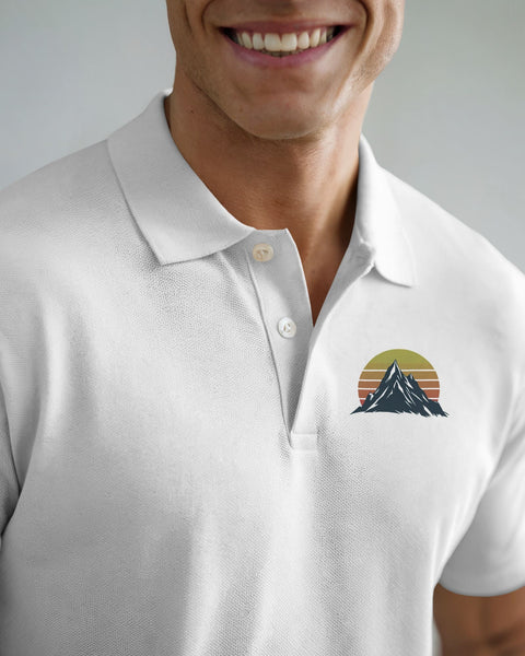 Mountain View- Men Polo T-shirt