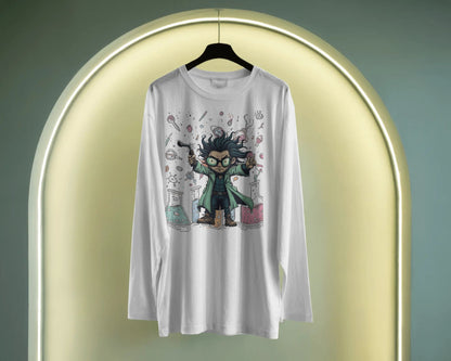 Scientists Experiment- Men Full Sleeve T-shirt