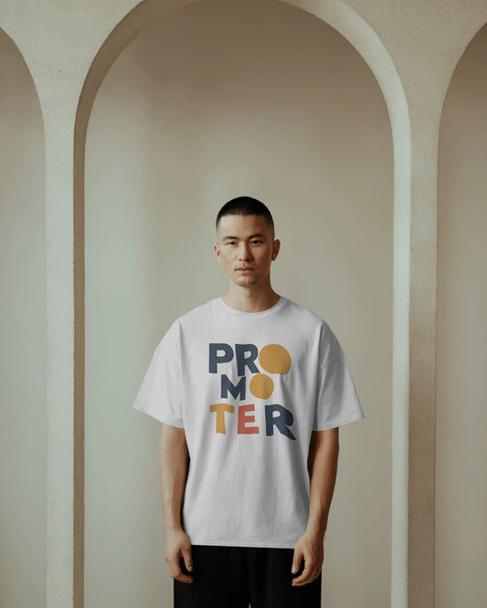 Promoter Word Art- Men Oversize T-shirt