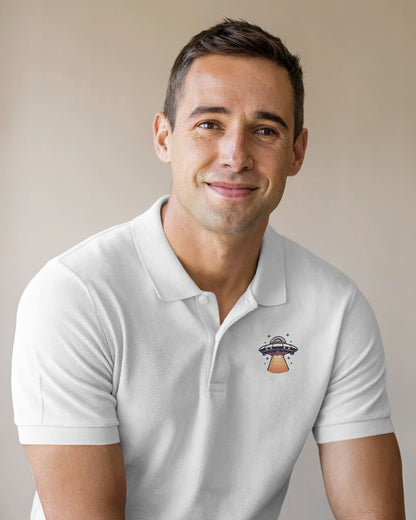 Spaceship- Men Polo T-shirt
