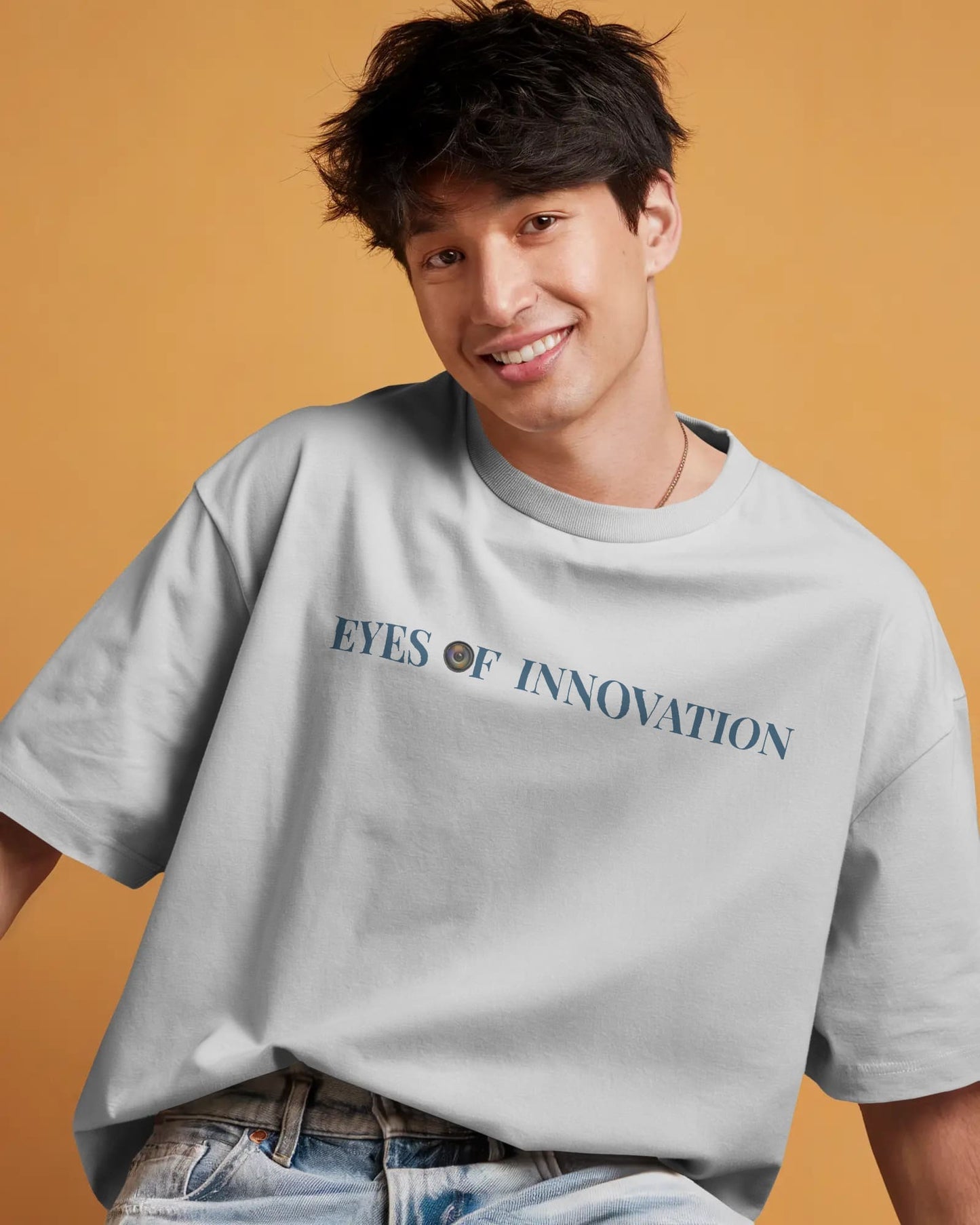 Eyes of Innovation- Men Oversize T-shirt