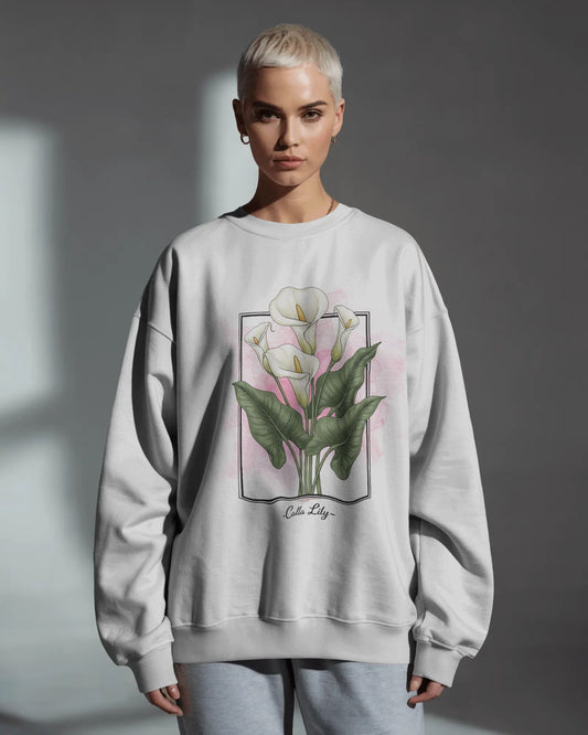 Lily Flower- Women Sweatshirt
