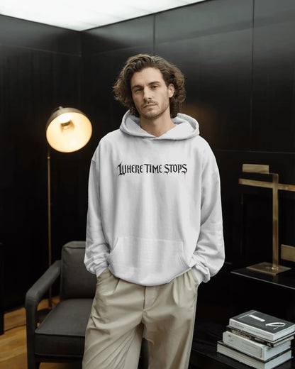 Where Time Stops-Men Hoodie