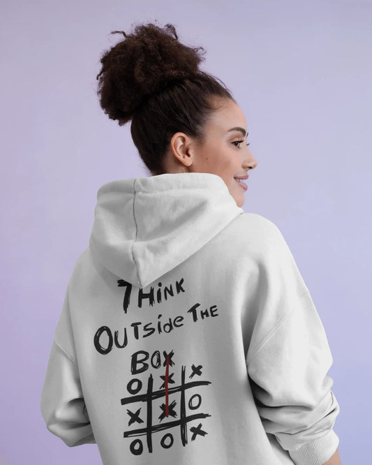 Think Outside Box- Women Hoodie