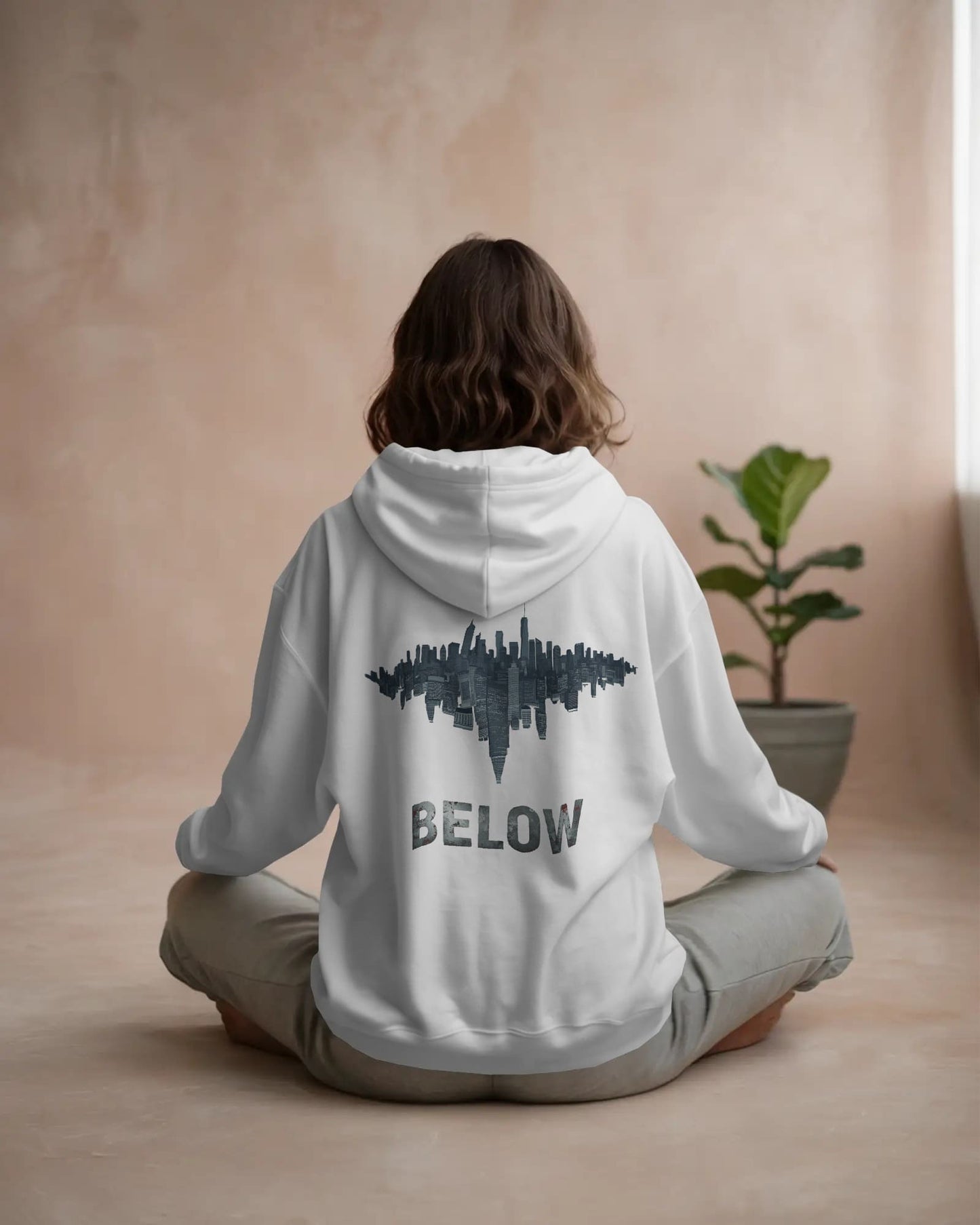 Below- Women Hoodie