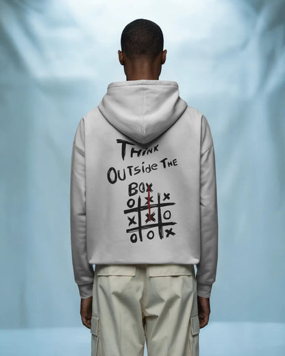 Think Outside Box- Men Hoodie