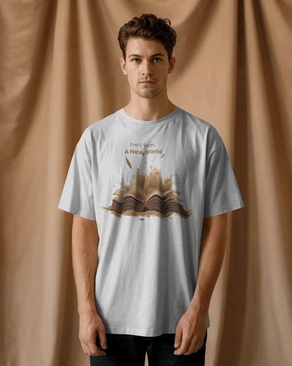 Sand Book- Men Oversize T-shirt