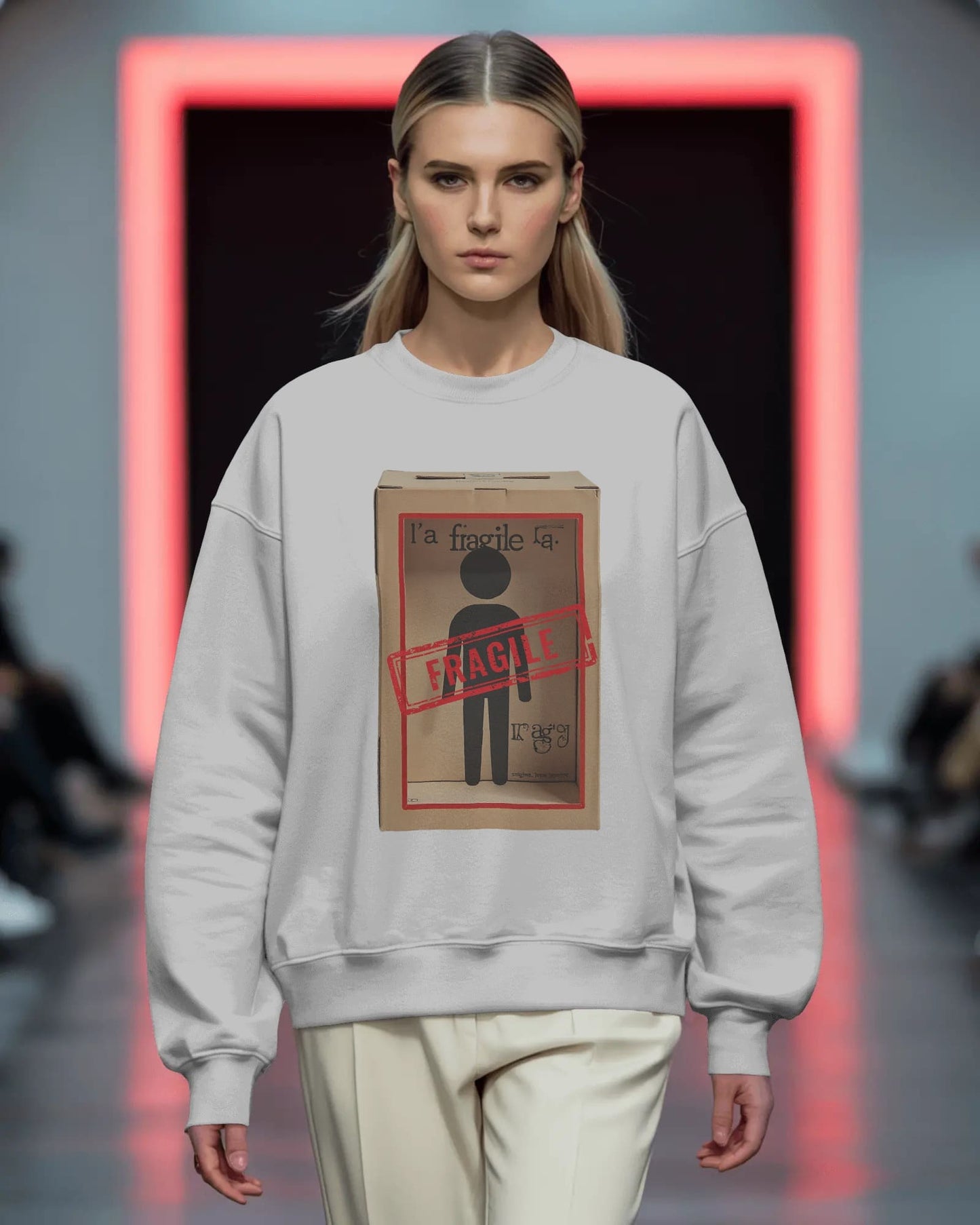 Fragile- Women Sweatshirt