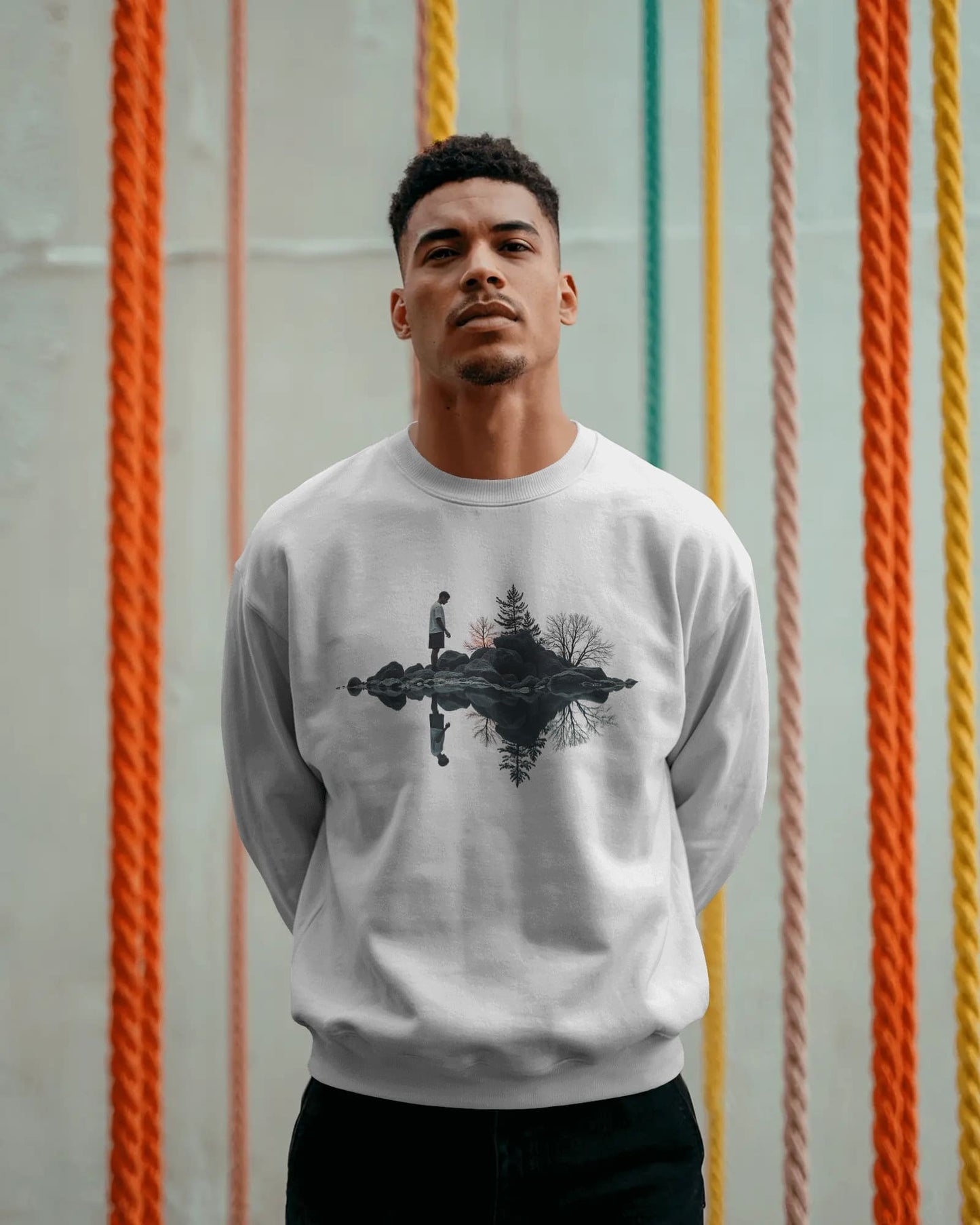 Mirror Image- Men Sweatshirt