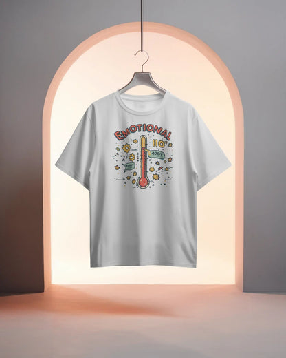 Emotional Thermometer- Women Oversize T-Shirt