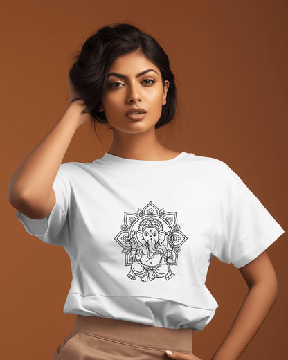 Ganesh Ji Line Sketch