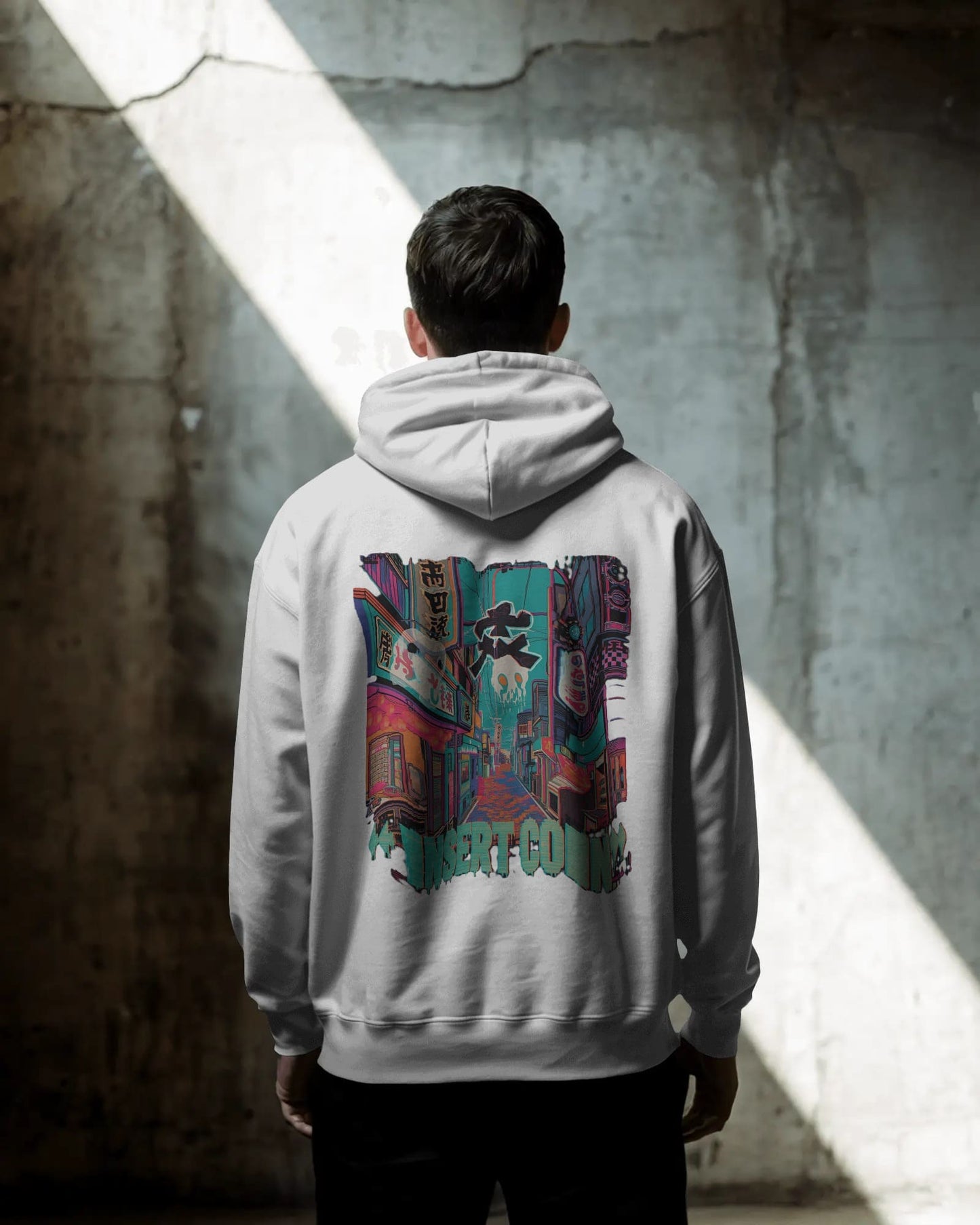 Animated Run Game- Men Hoodie
