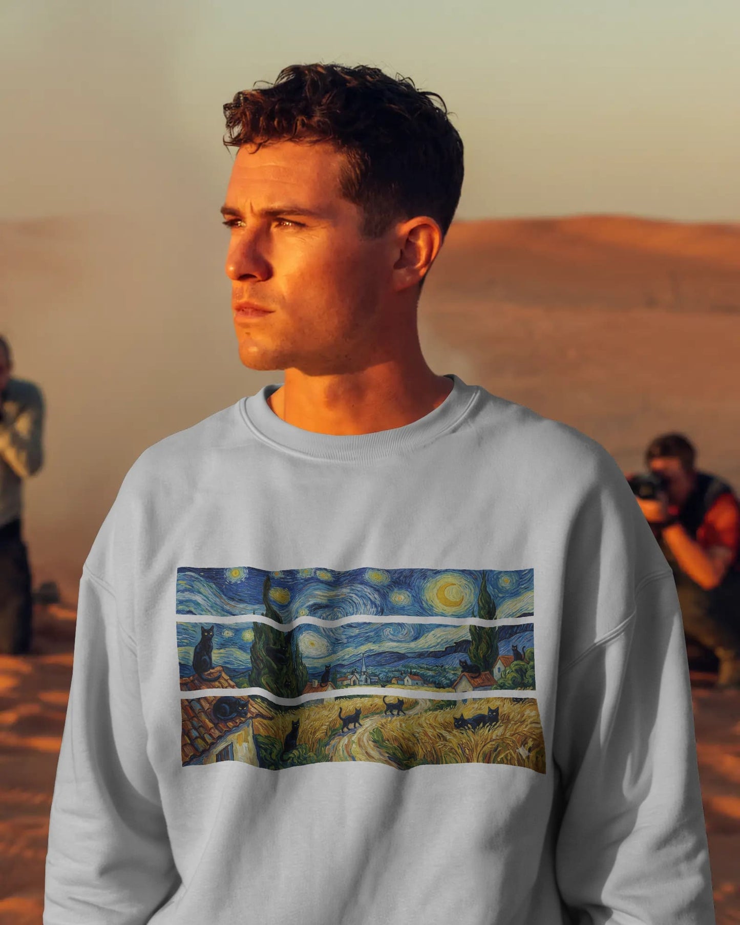Van Gogh- Men Sweatshirt
