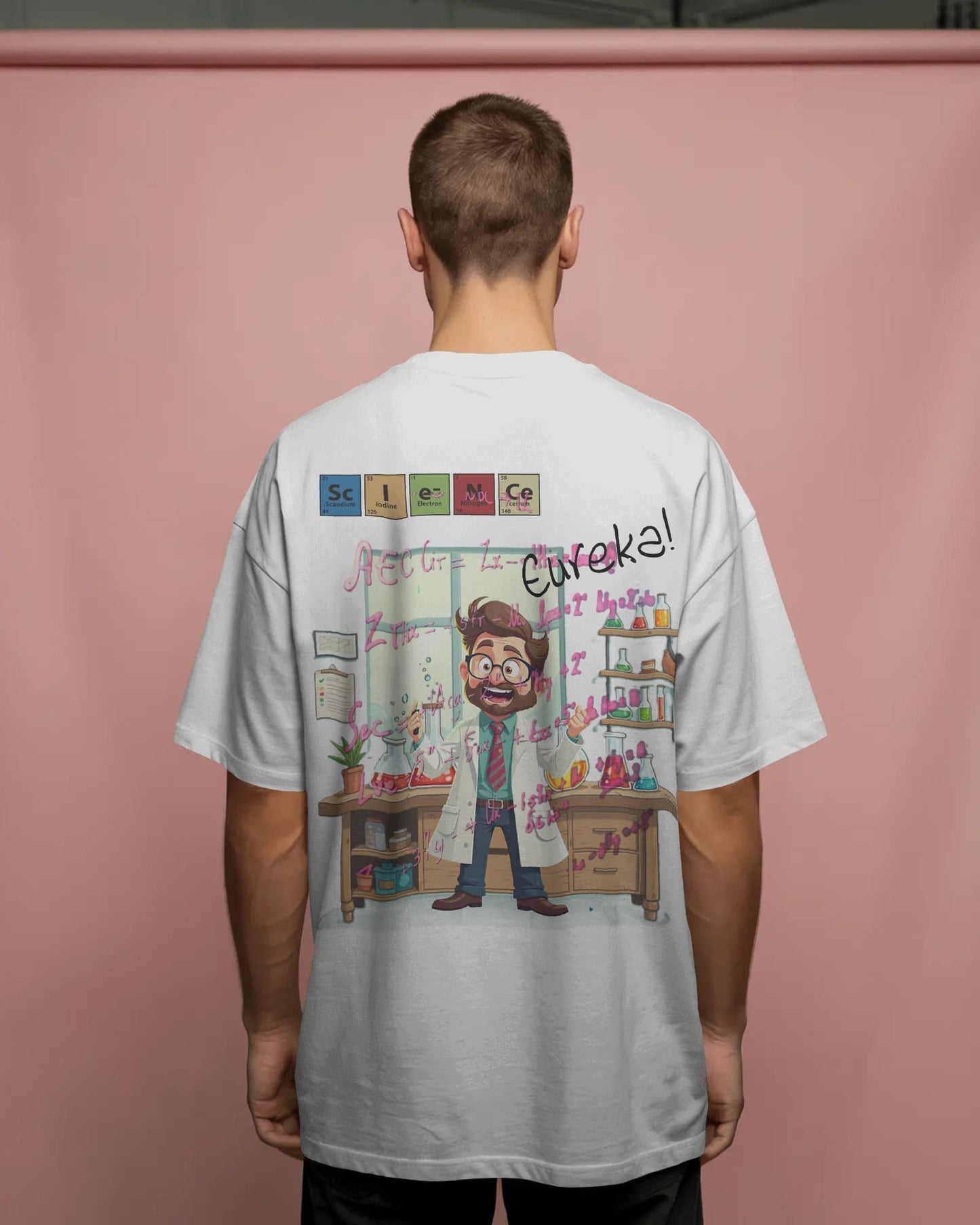 Science- Men Oversize T-Shirt