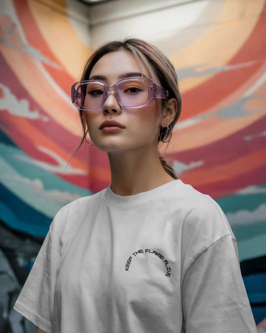 Fire- keep the flame alive- Women Oversize T-shirt