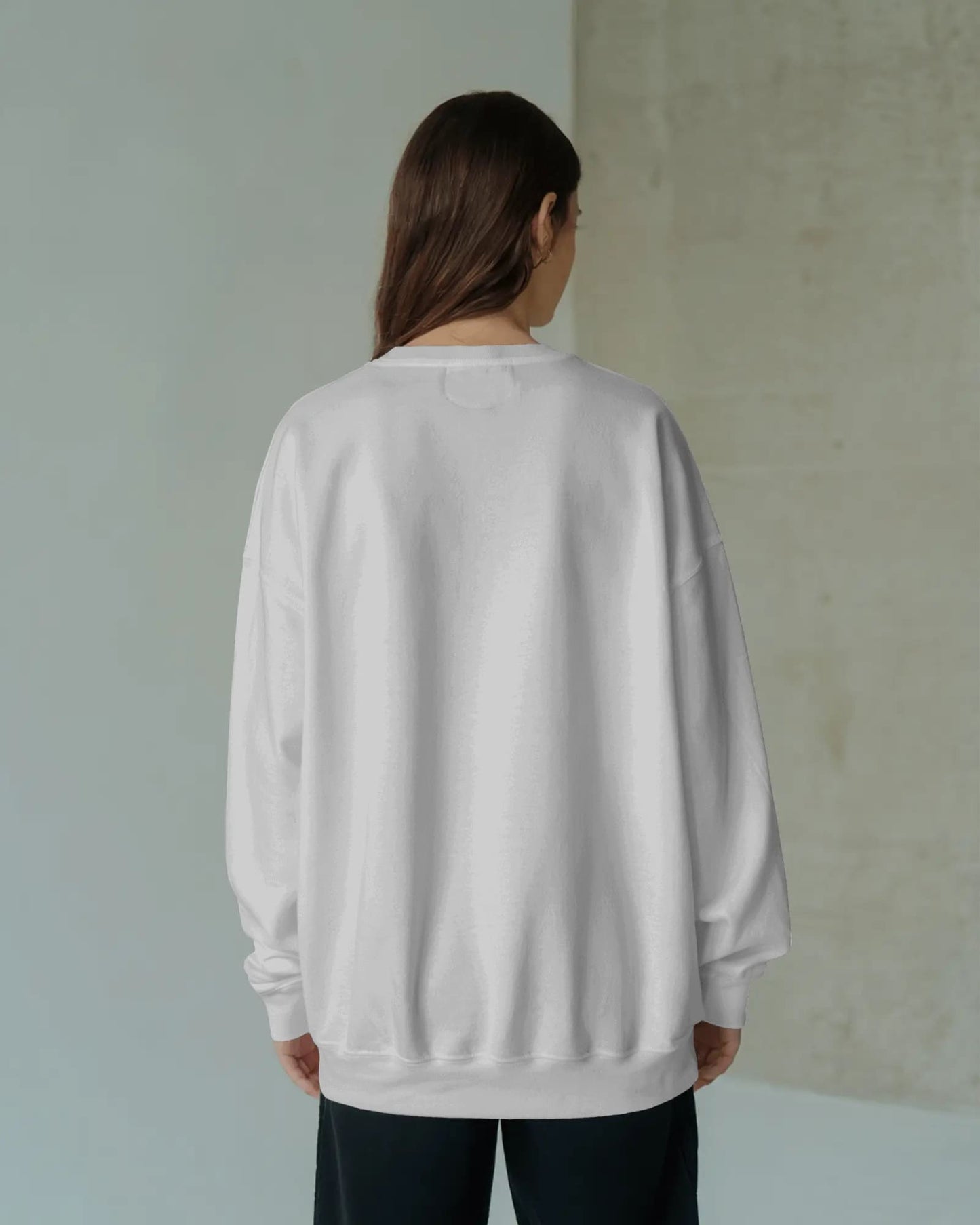 Plain Sweatshirts- Women