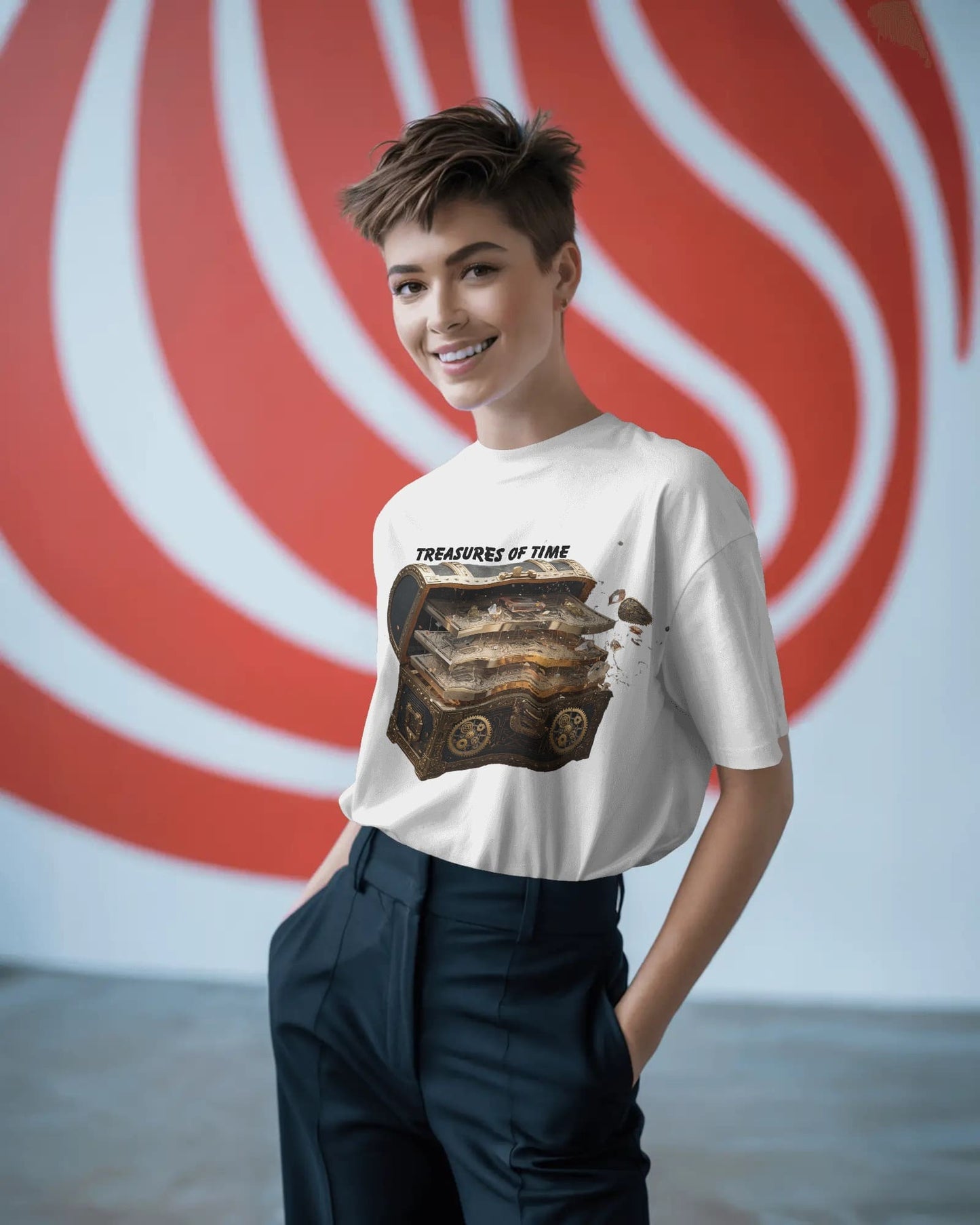 Treasures of Time- Women Oversize T-shirt