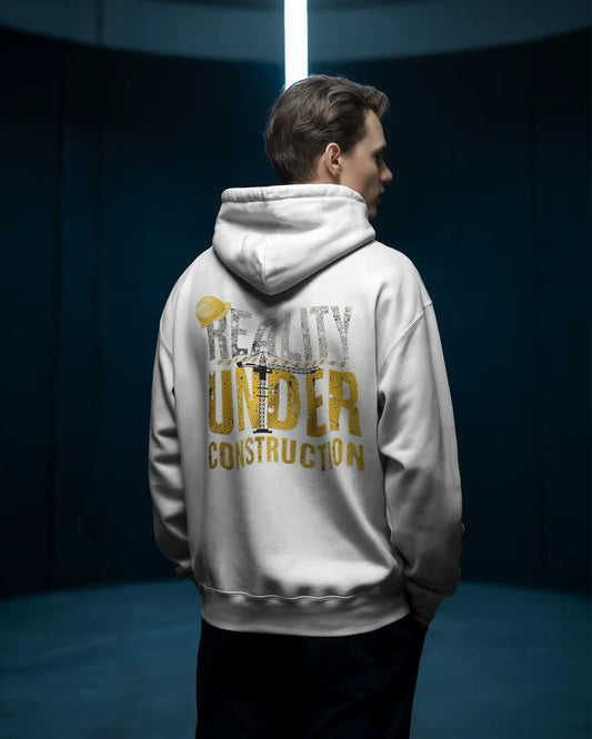 Reality Under Construction- Men Hoodie