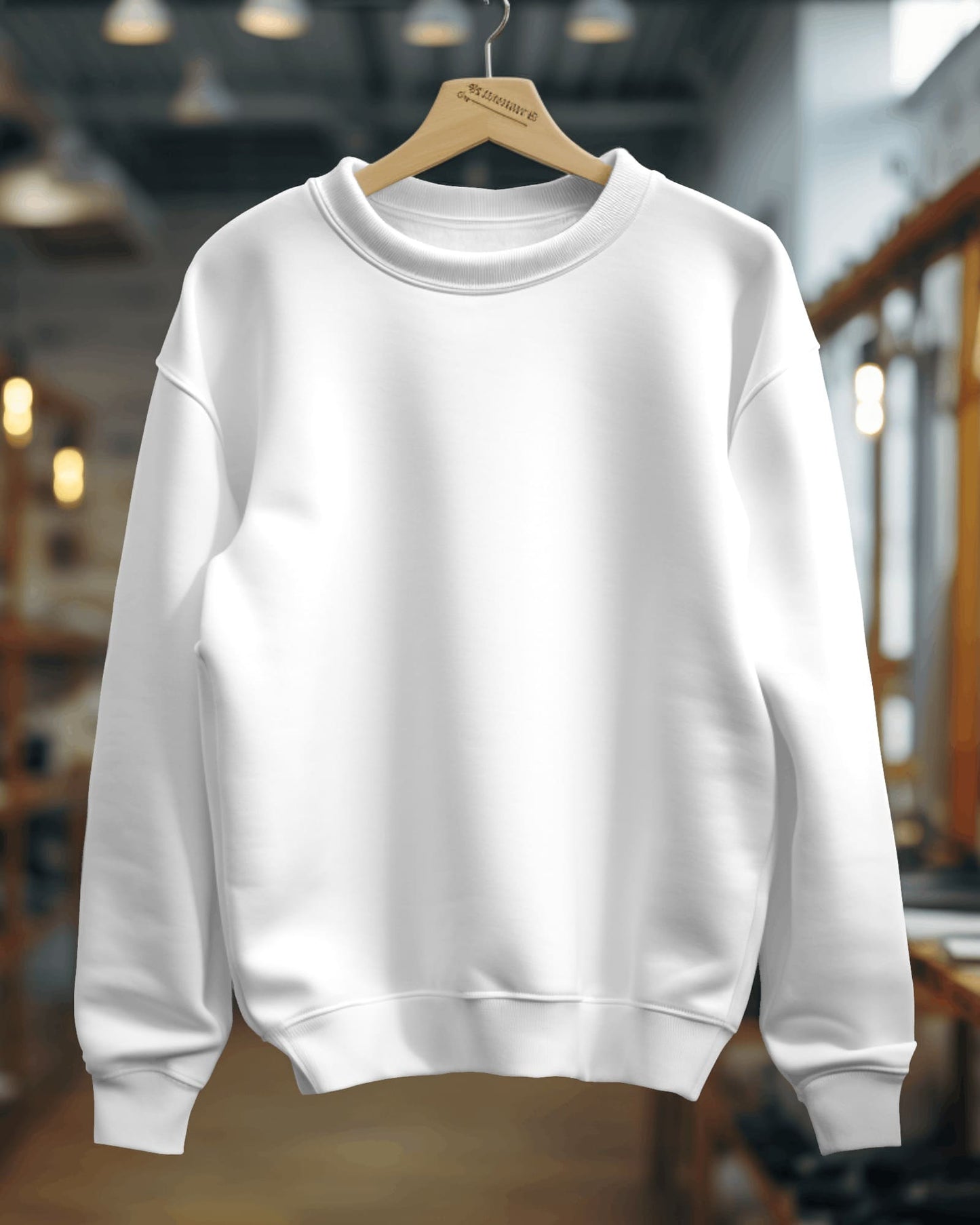 Plain Sweatshirts- Women