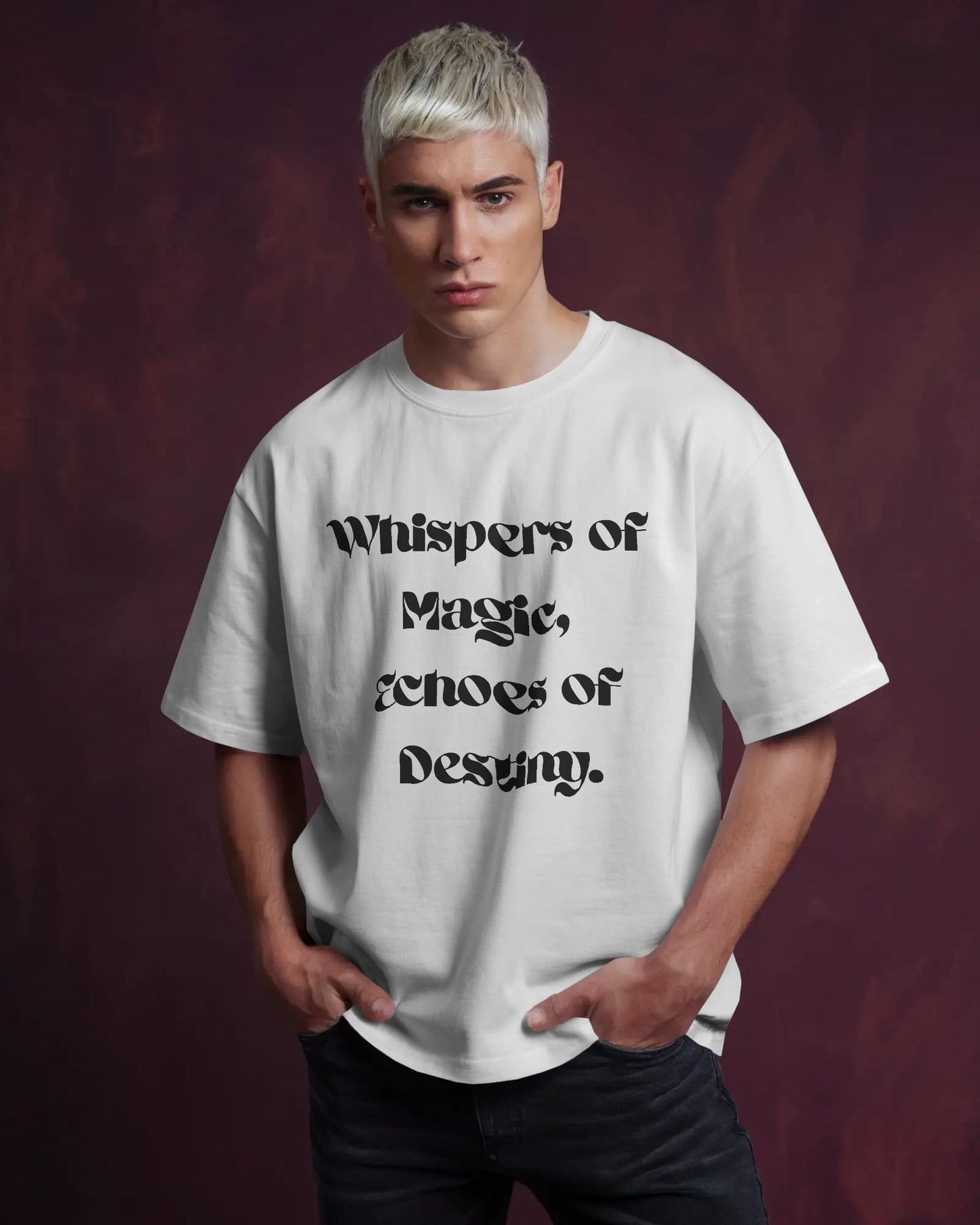 Whisper of Magic- Men Oversize T-shirt