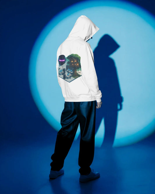 Where Artificial Meets Organic- Men Hoodie