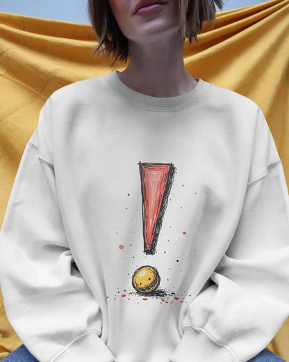 Exclamatory Mark-Women Sweatshirt