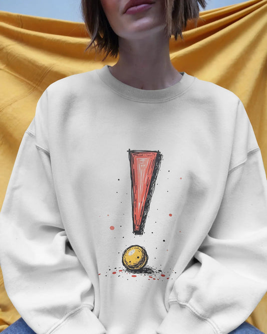 Exclamatory Mark-Women Sweatshirt