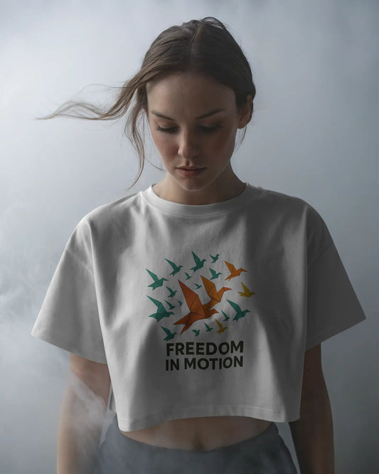 Freedom in  Motion- Crop Top