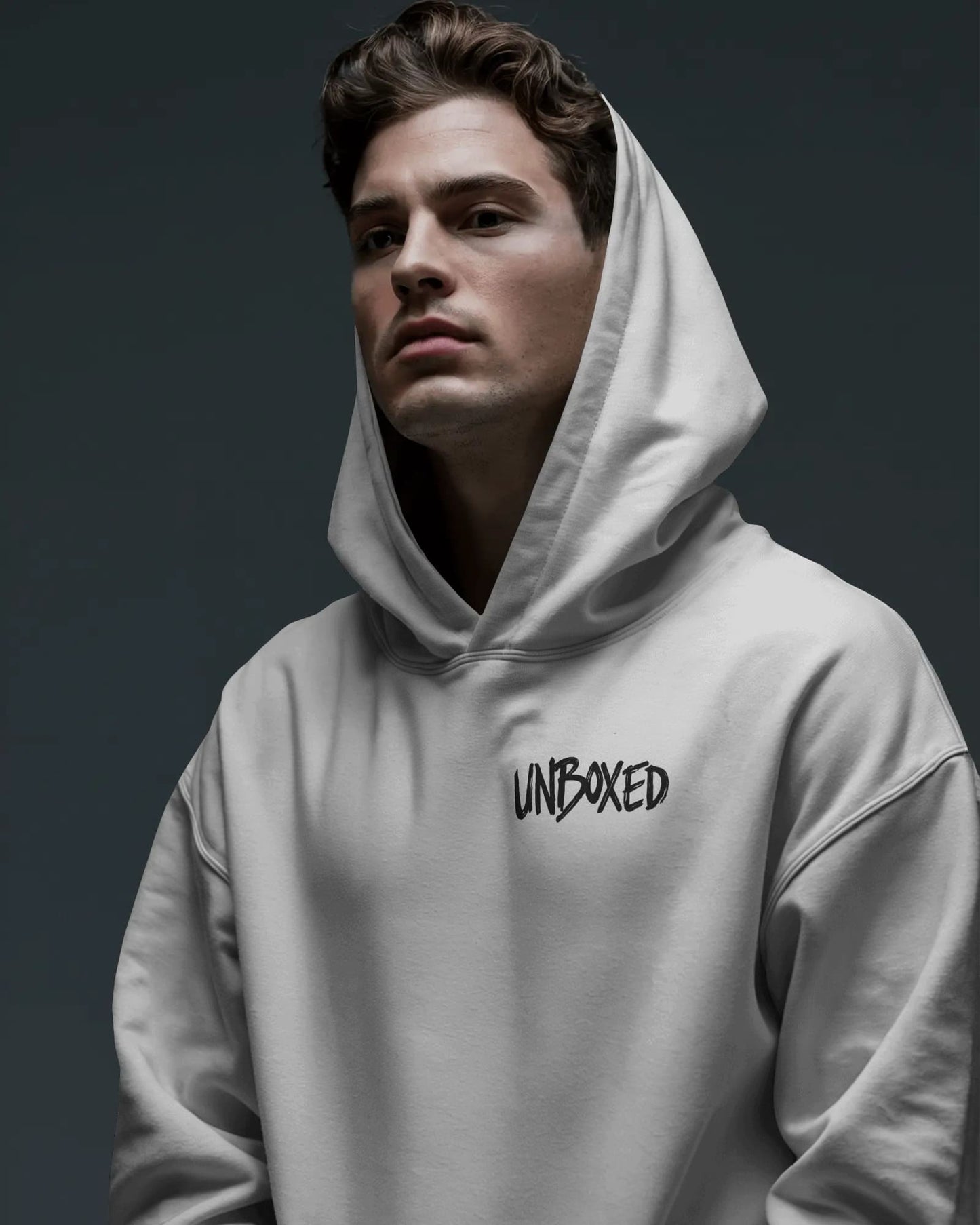 Think Outside Box- Men Hoodie